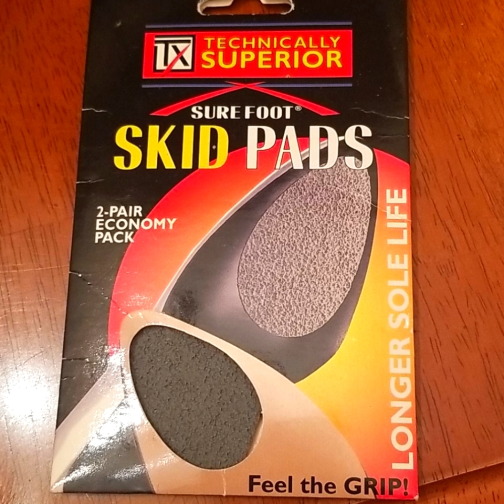 No Skid Pads for Shoes, 1 Pair NWTO